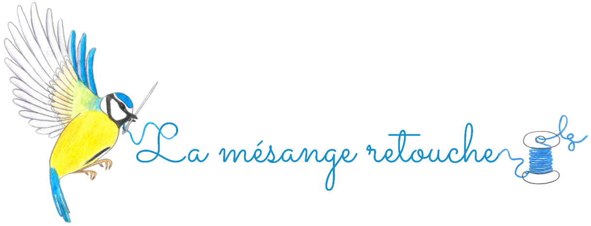 La mésange retouche