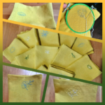 serviettes brodées personnaliser coudre