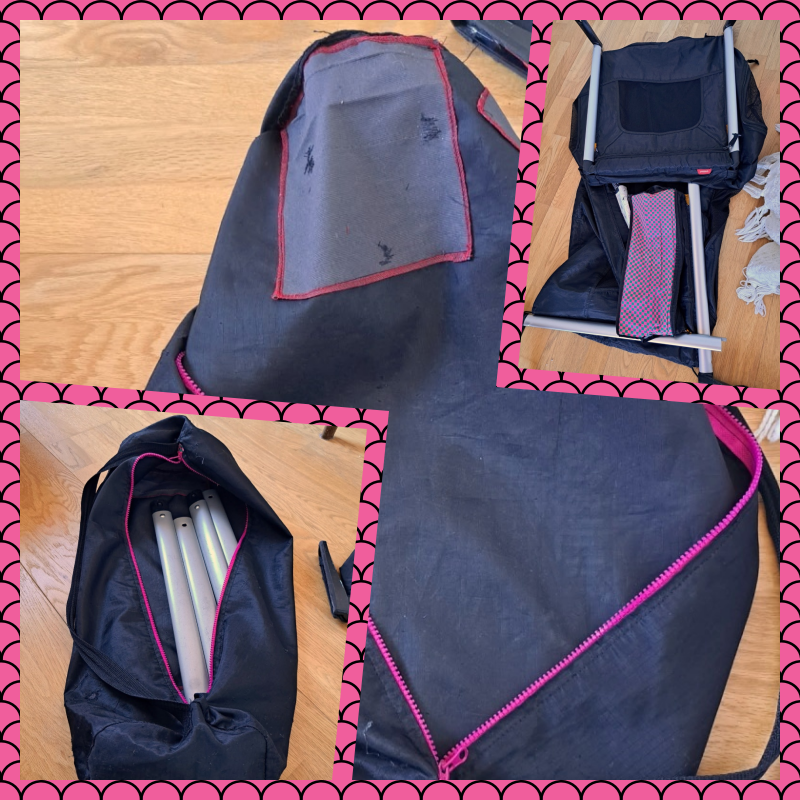réparation trou sac retouche