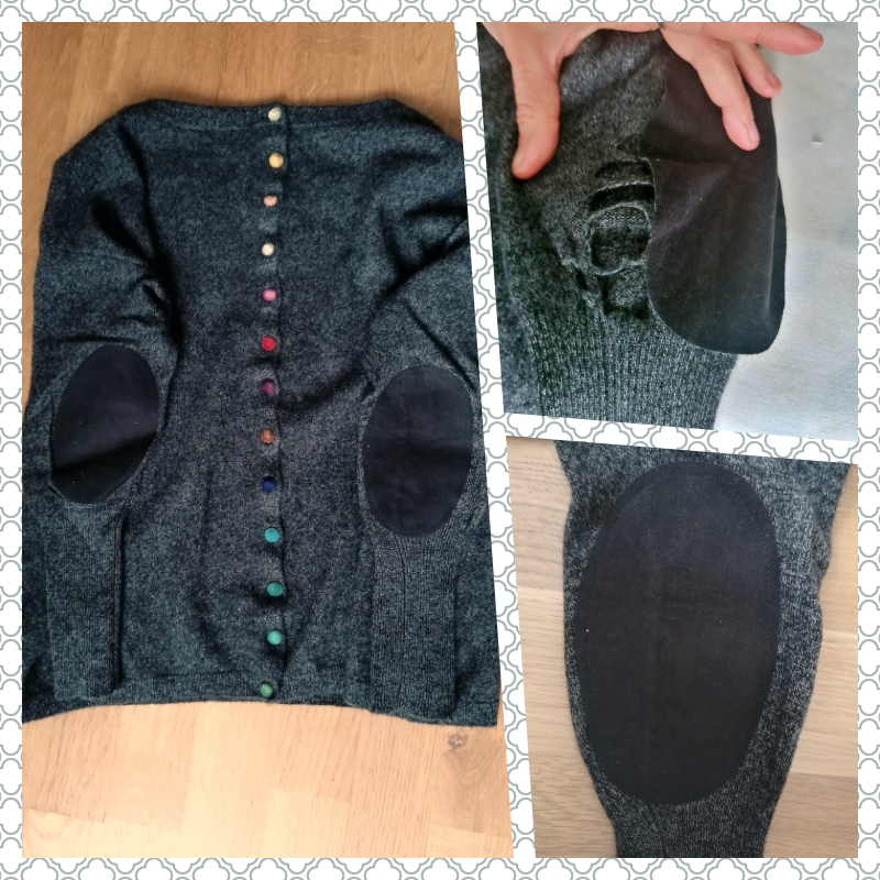 pose de coudières, réparation trou pull