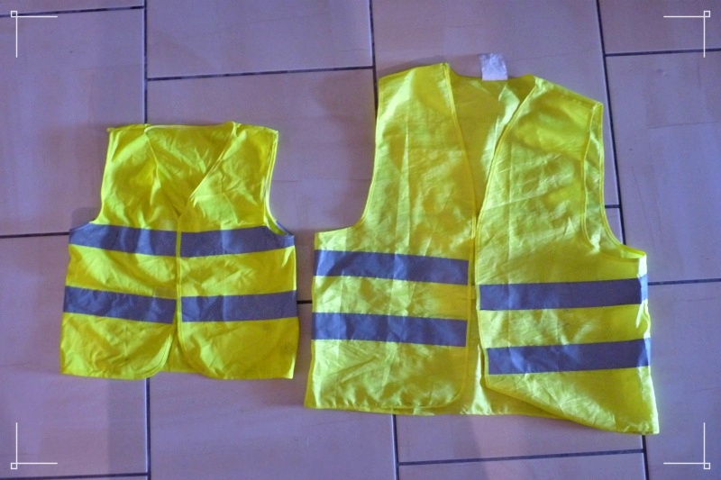 gilet transformé, personnalisé